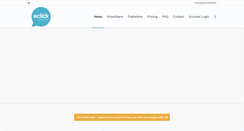 Desktop Screenshot of eclicknetwork.com